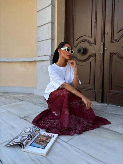 Kyanna Skirt Δαντέλα