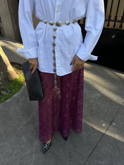 Kyanna Skirt Δαντέλα