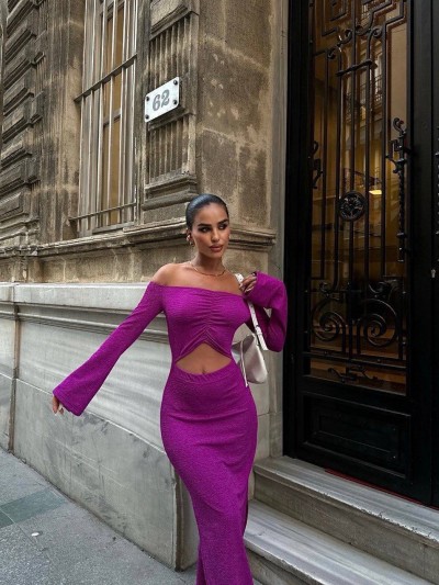 Jessica Fuchsia Φόρεμα 