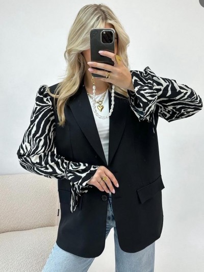 Arden Zebra Blazer