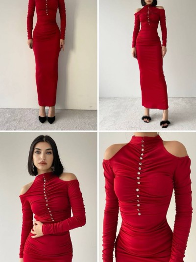 Linnea Red Dress