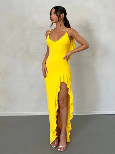 Porto Yellow Dress