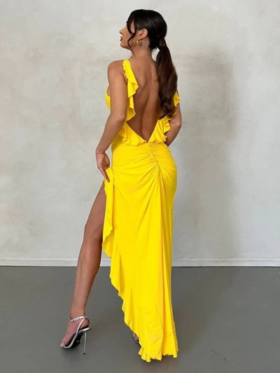 Porto Yellow Dress