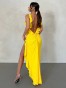 Porto Yellow Dress