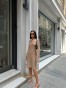 Romy Knit Beige Dress