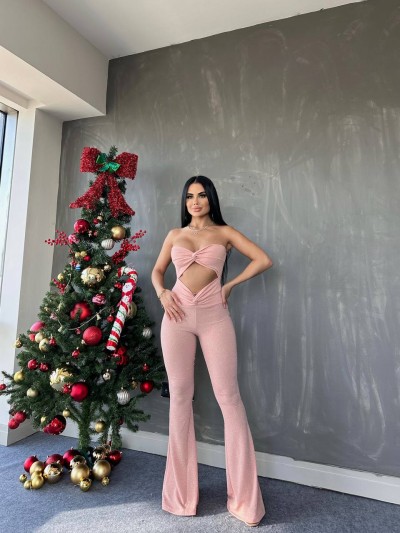 Sienna Pink Jumpsuit