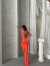 Porto Orange Dress