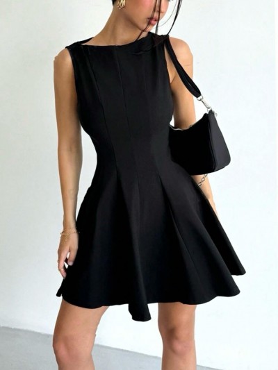 Saylot Black Dress