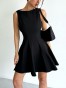 Saylot Black Dress