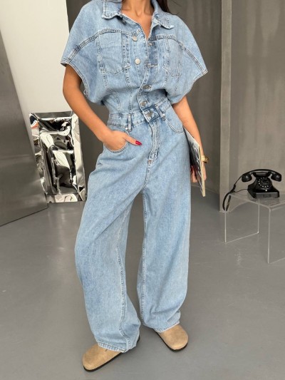 Ciara Ολόσωμη Τζίν Jumpsuit