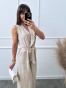 Jilda  Jumpsuit Μπεζ