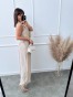 Jilda  Jumpsuit Μπεζ