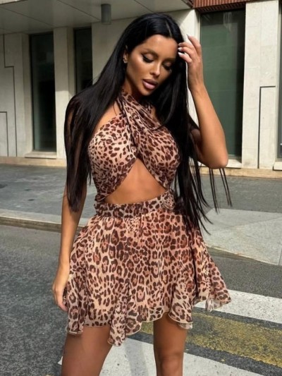 Markira Λεοπάρ Jumpsuit