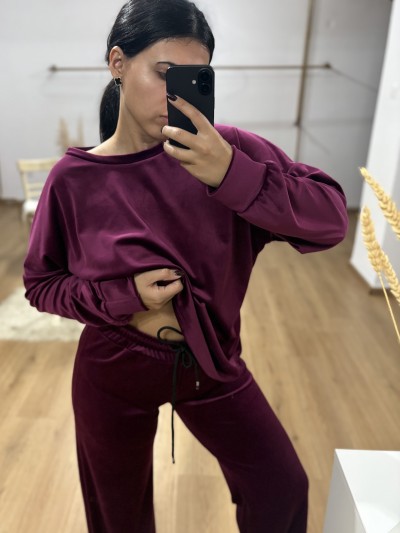 Butter Set Φόρμα Μπορντό