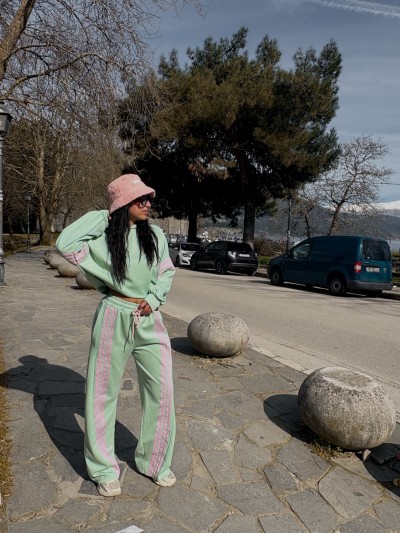 Φόρμα Σετ με ρίγα 