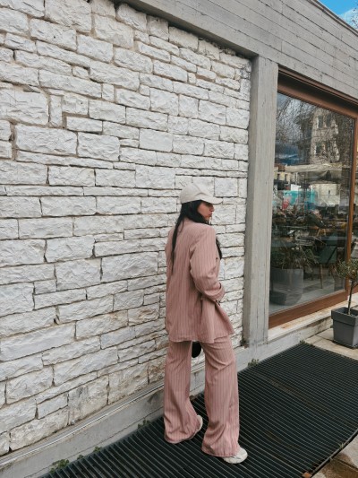 Κουστούμι Σάπιο Μήλο με ρίγα