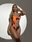 Sandra Orange Swimsuit