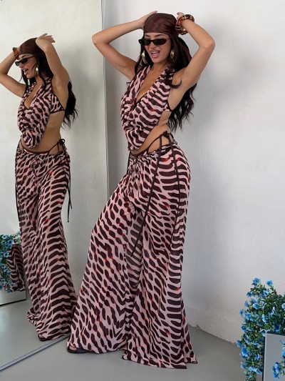 Beleza Set – Beachwear Σετ με Μαγιό, Παντελόνι & Μαντήλι Top Beleza Set – Beachwear Σετ με Μαγιό, Παντελόνι & Μαντήλι Top
