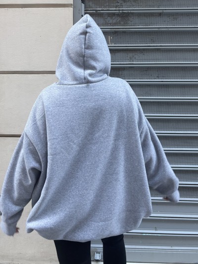 Hoodie Γκρι