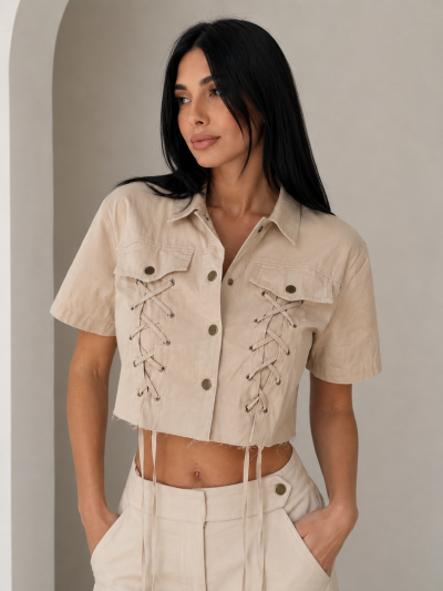 Artemis Crop Shirt