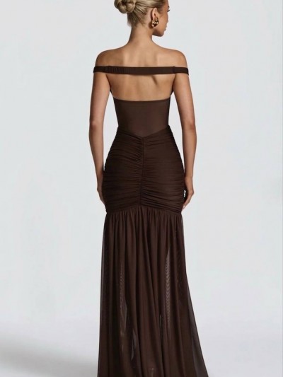 Illusion Mesh Dress