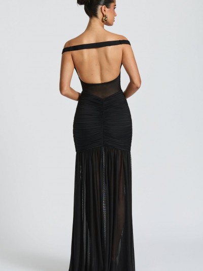 Illusion Mesh Dress